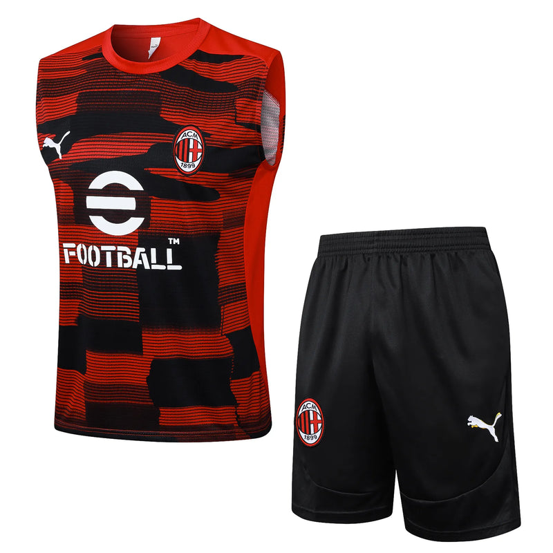 Conjunto Milan Entrenamiento Regata 24/25 - Rojo