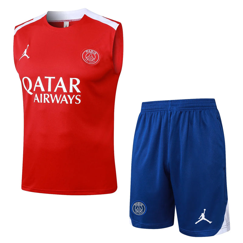Conjunto PSG Entrenamiento Regata 24/25 - Rojo