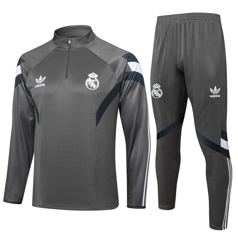 Chándal Entrenamiento Real Madrid 24/25 - Gris