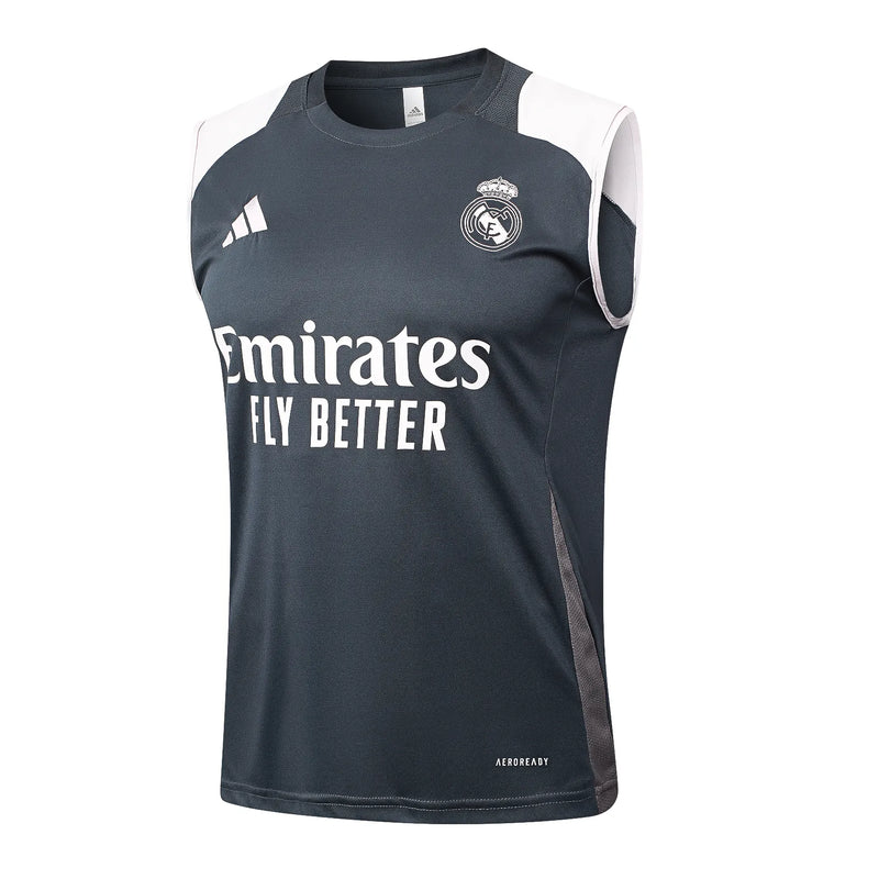 Conjunto Real Madrid Entrenamiento Regata 24/25 - Gris
