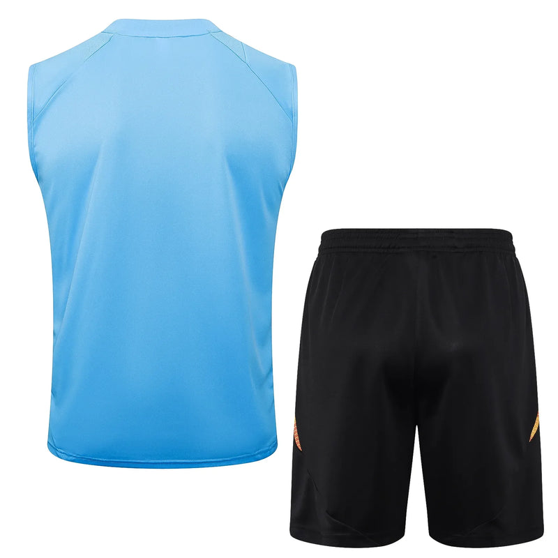 Conjunto Real Madrid Entrenamiento Regata 24/25 - Azul Claro
