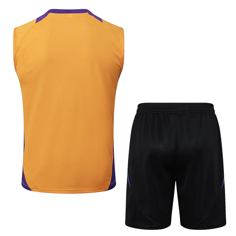 Conjunto Real Madrid Entrenamiento Regata 24/25 - Naranja