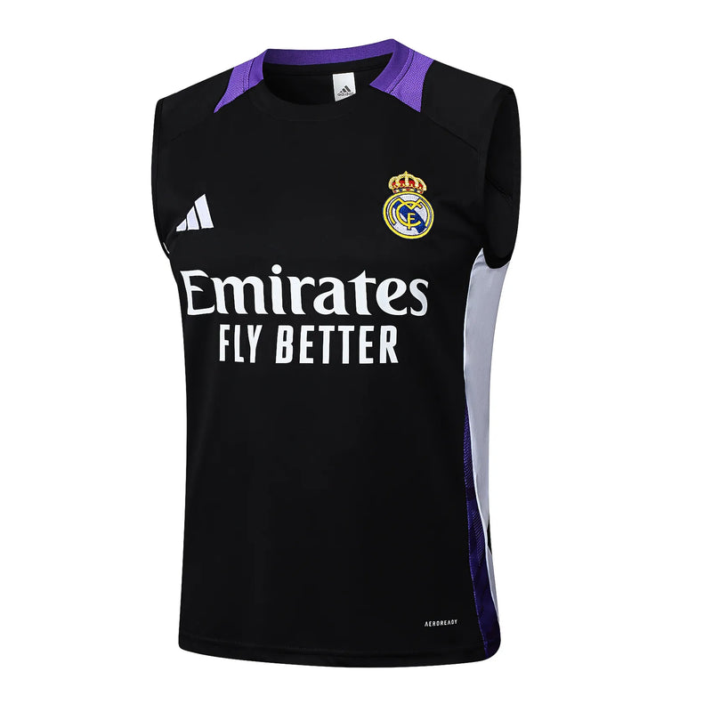Conjunto Real Madrid Entrenamiento Regata 24/25 - Negro