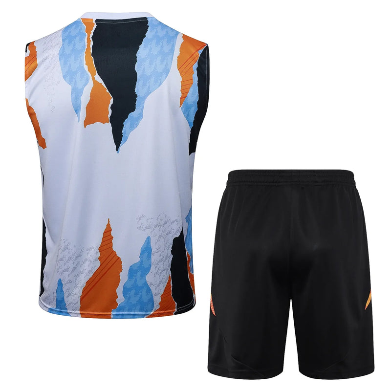 Conjunto Real Madrid Entrenamiento Regata 24/25 - Blanco