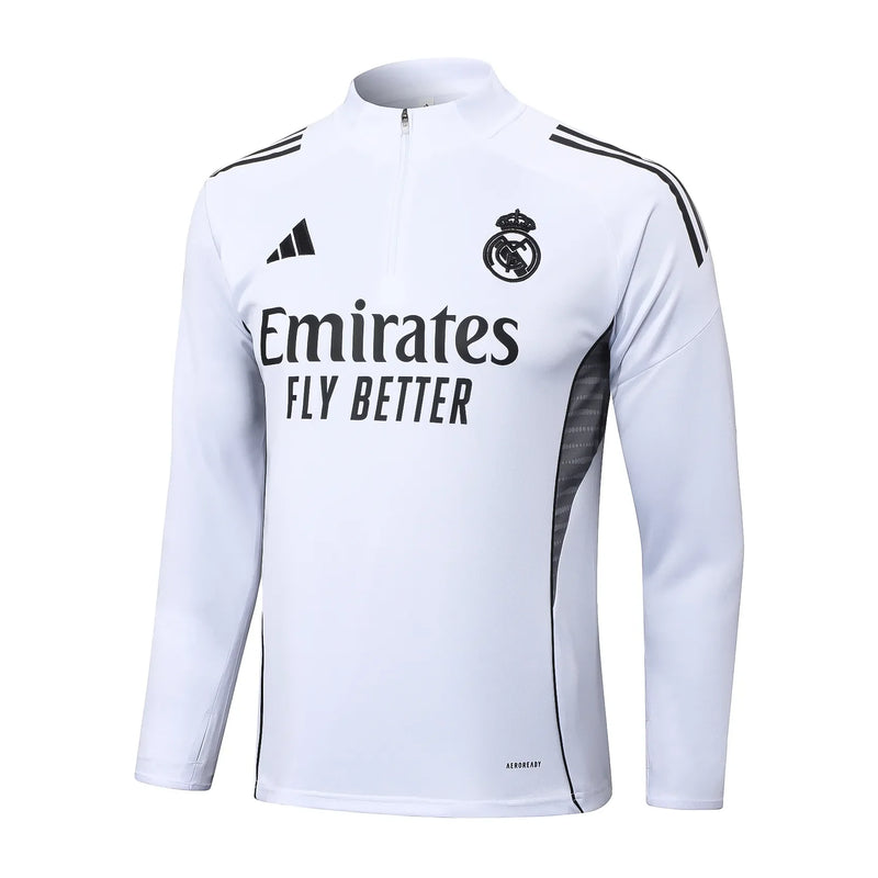 Chándal Entrenamiento Real Madrid 25/26 - Blanco