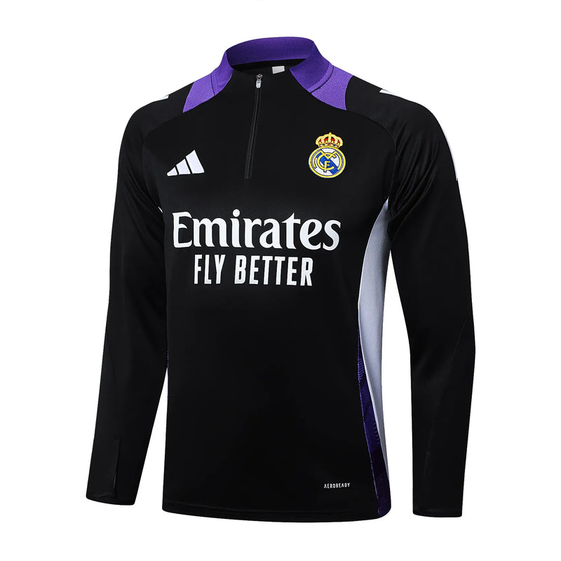 Chándal Entrenamiento Real Madrid 24/25 - Negro e Morado