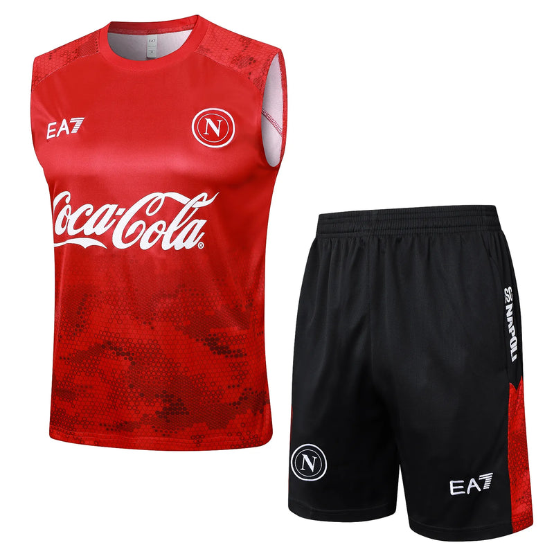 Conjunto NápolesEntrenamiento Regata 24/25 - Rojo