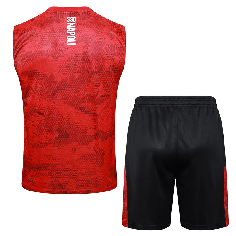 Conjunto NápolesEntrenamiento Regata 24/25 - Rojo