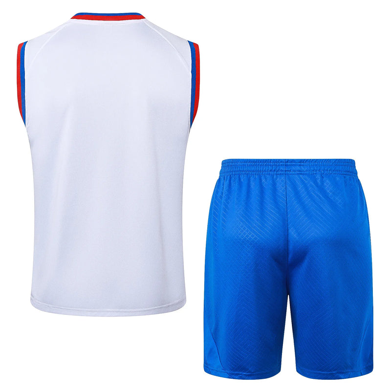 Conjunto Barcelona Entrenamiento Regata 24/25 - Blanco