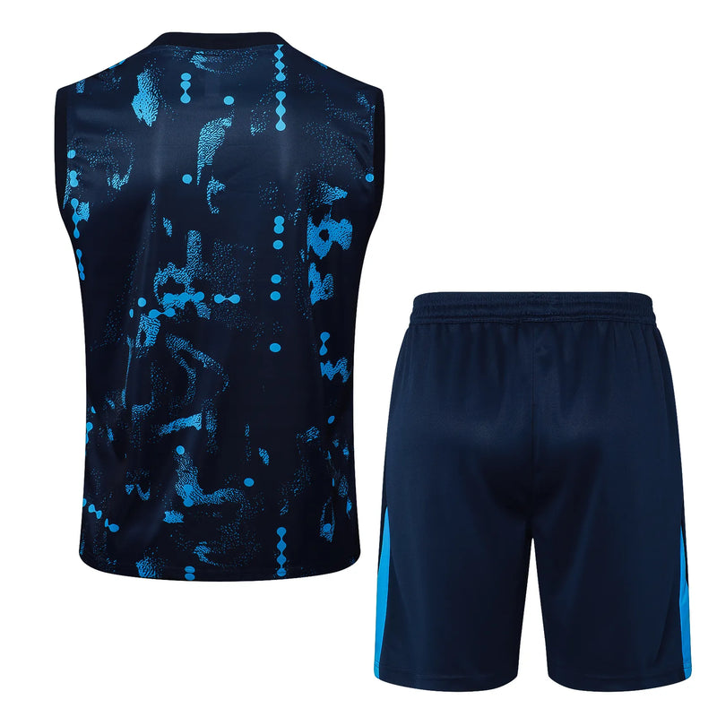 Conjunto Chelsea Entrenamiento Regata 24/25 - Azul Oscuro