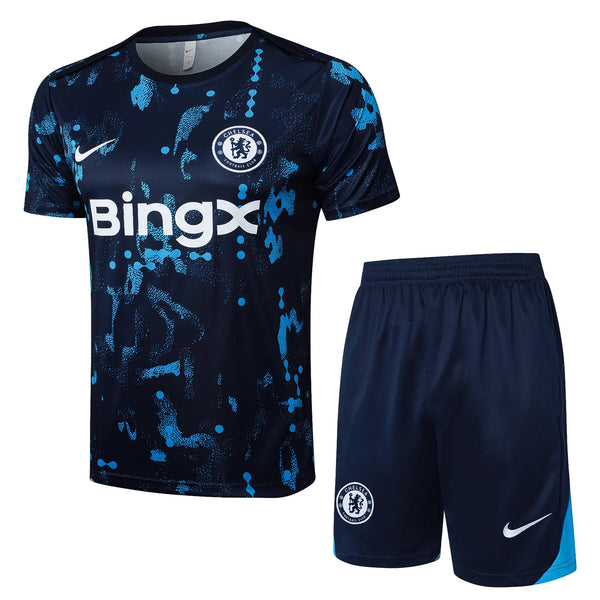 Conjunto Chelsea Entrenamiento 24/25 - Azul Oscuro