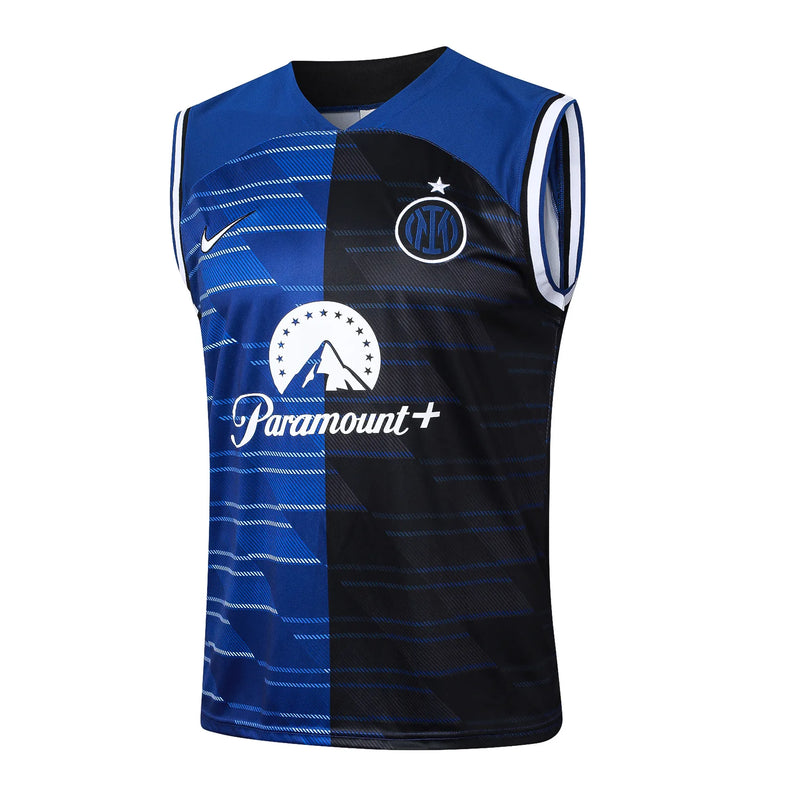 Conjunto Inter Milán Entrenamiento Regata 24/25 - Azul e Negro