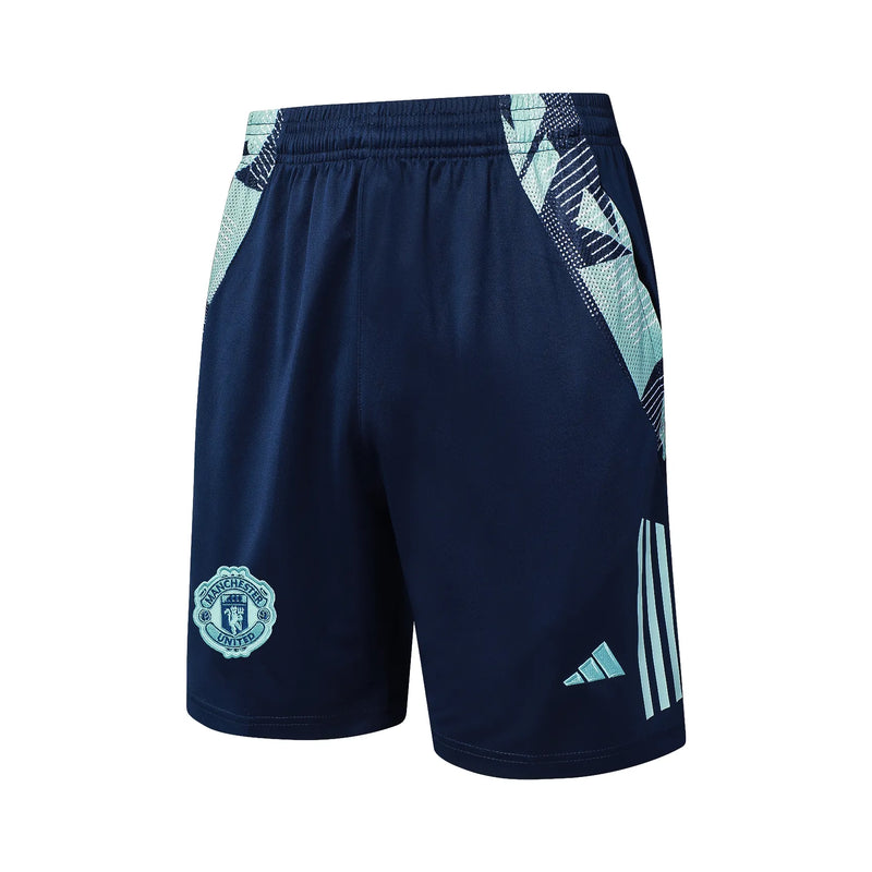 Conjunto Manchester United Entrenamiento 24/25 - Azul Turquesa