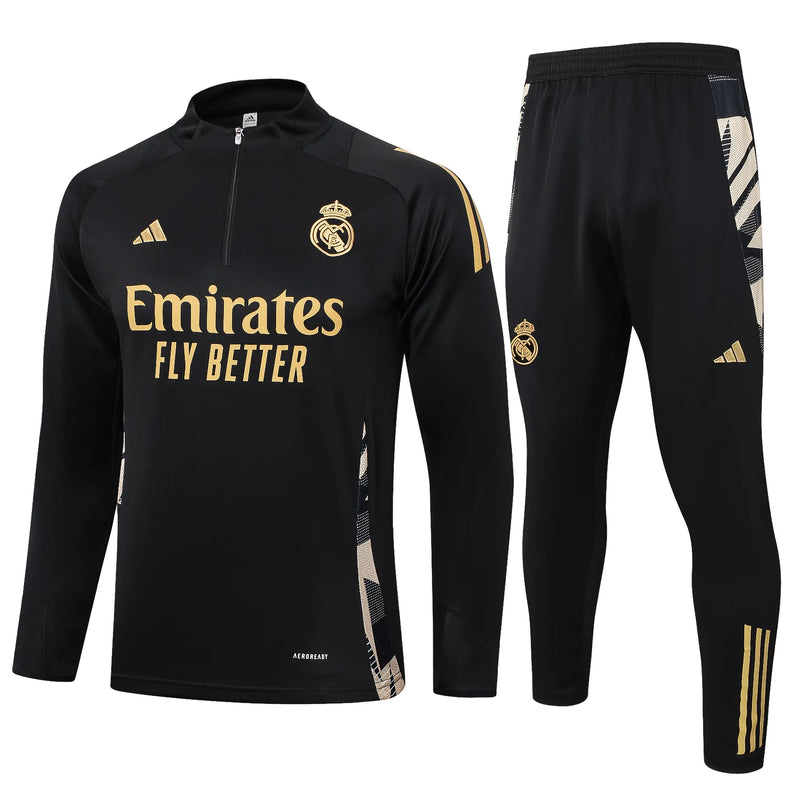 Chándal Entrenamiento Real Madrid 24/25 - Negro