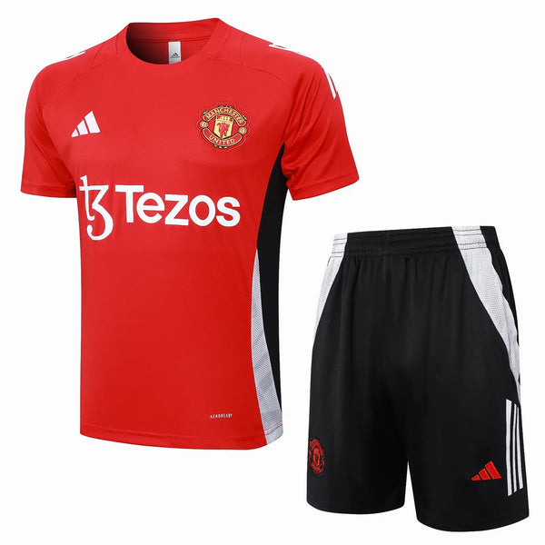 Conjunto Manchester United Entrenamiento 24/25 - Rojo