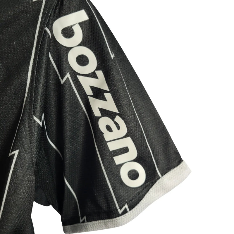 Camiseta Corinthians Segunda Equipación 11/12 Retro - Negra