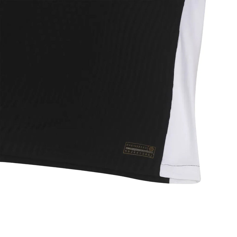 Camiseta Corinthians Segunda Equipación 25/26 Match - Negra