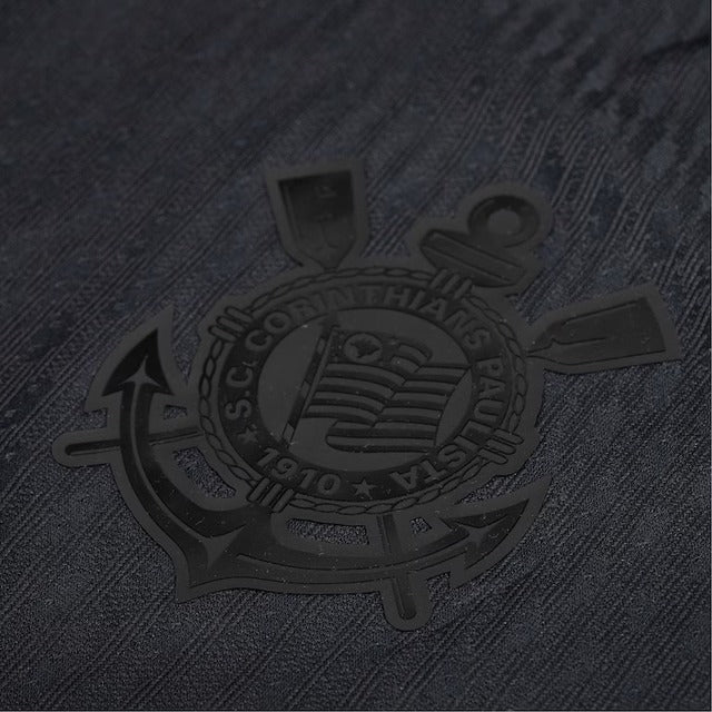 Camiseta Corinthians Segunda Equipación 24/25 Match Manga Larga - Negra