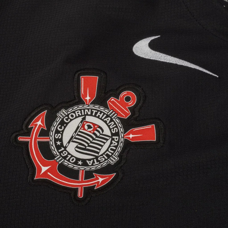 Camiseta Corinthians Segunda Equipación 25/26 - Negra