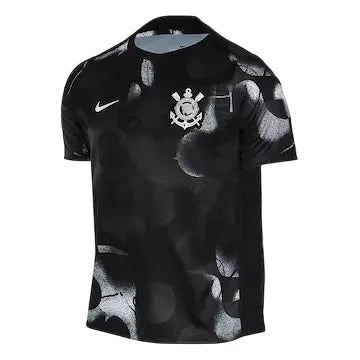 Camiseta Corinthians Pré-Jogo 25/26 - Negra