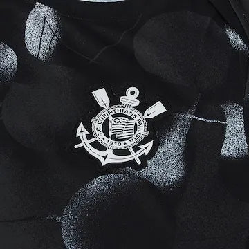 Camiseta Corinthians Pré-Jogo 25/26 - Negra