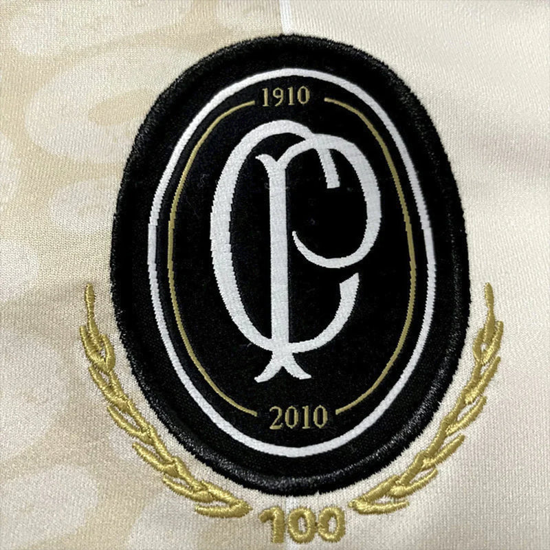 Camiseta Corinthians Centenário Retro - Blanca
