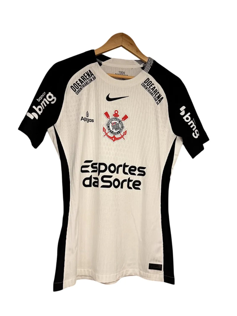 Camiseta Corinthians Primera Equipación 25/26 Match - Blanca