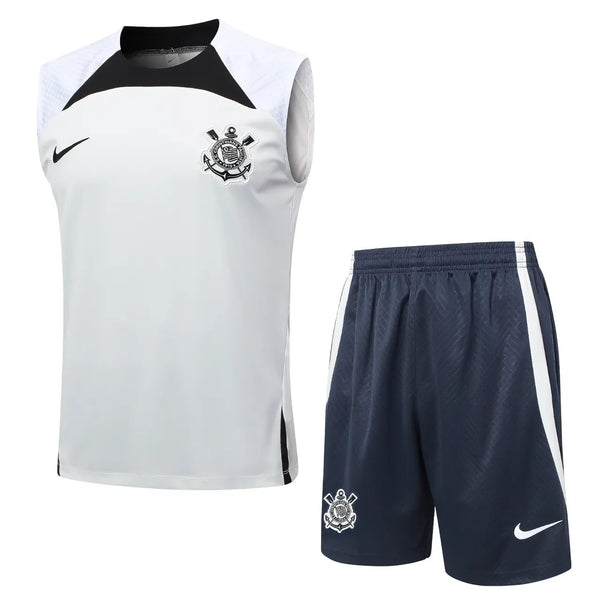 Conjunto Corinthians Entrenamiento Regata 24/25 - Blanco