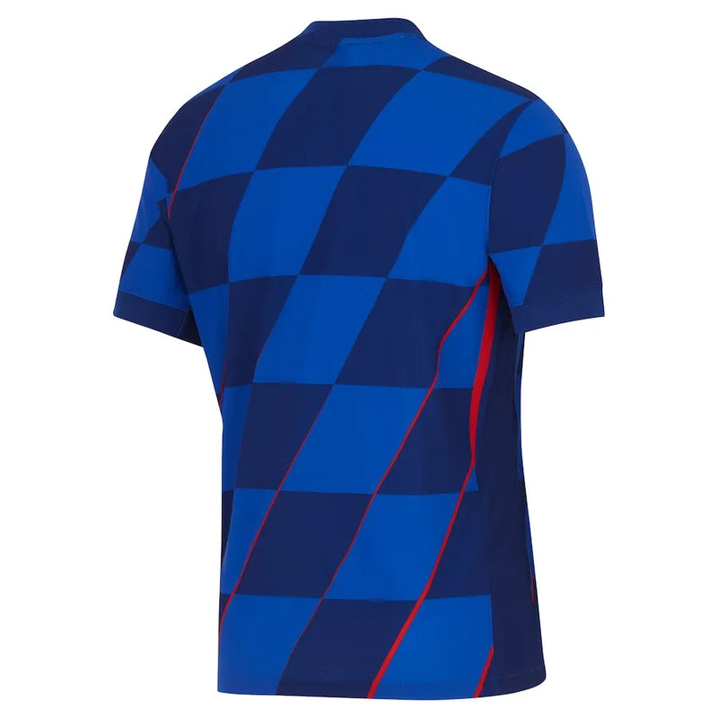 Camiseta Croácia Segunda Equipación 2024 - Azul