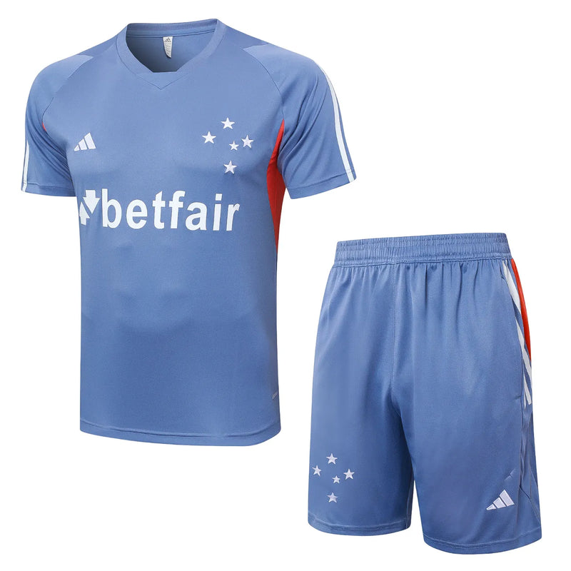 Conjunto Cruzeiro Entrenamiento 24/25 - Azul