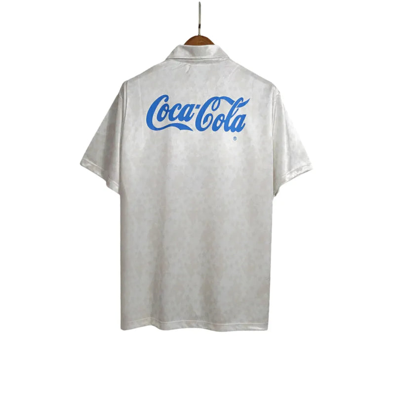 Camiseta Cruzeiro Segunda Equipación 93/94 Retro - Blanca