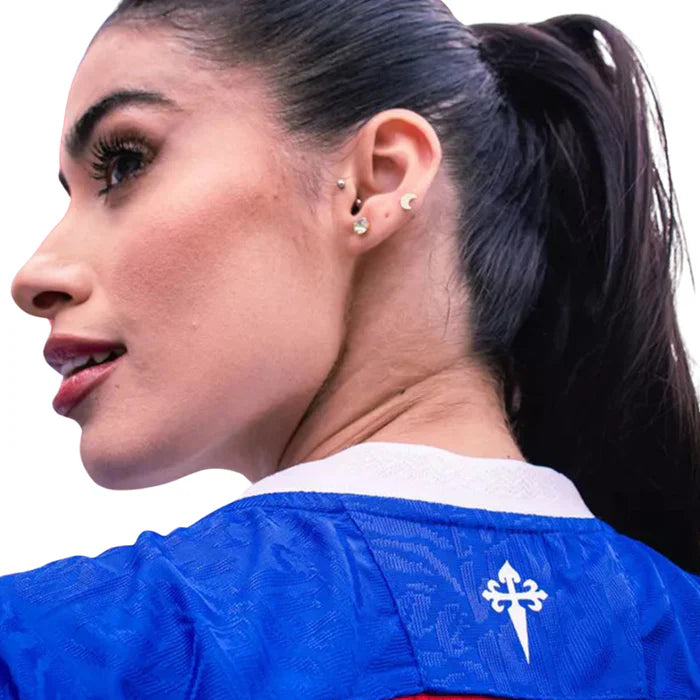 Camiseta Fortaleza Mujer Primera Equipación 24/25 - Roja e Azul
