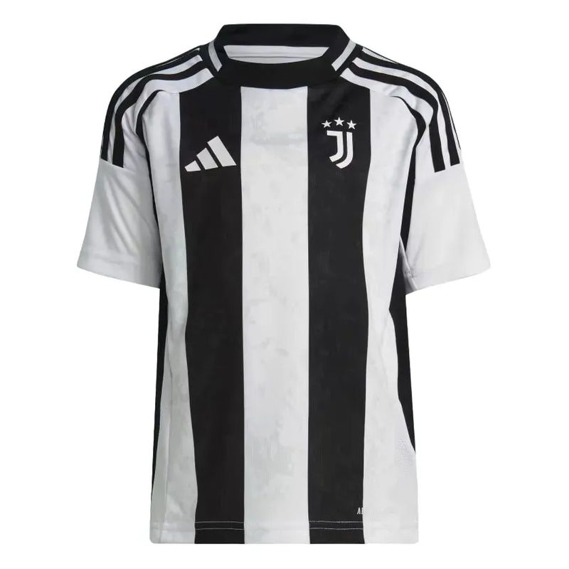 Conjunto Infantil Juventus I 24/25 - Blanco e Negro