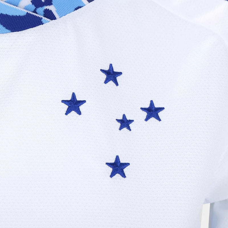 Camiseta Cruzeiro Mujer Segunda Equipación 24/25 - Blanca