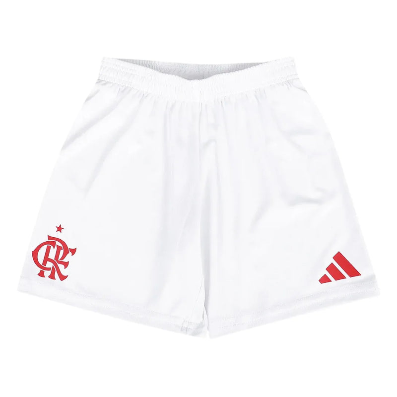 Conjunto Infantil Flamengo I 25/26 - Negro e Rojo