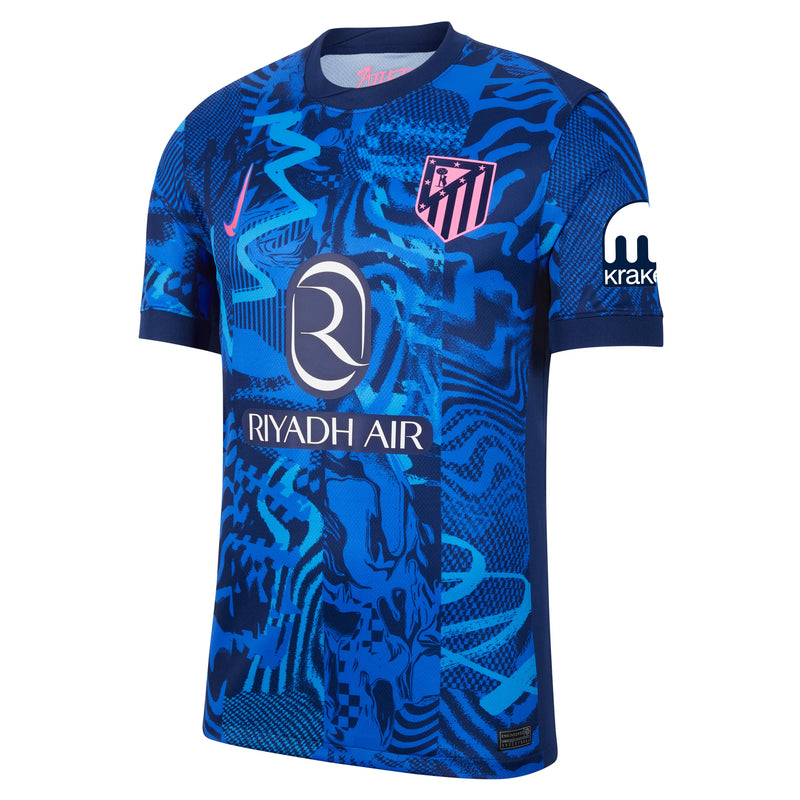Camiseta Atlético de Madrid Tercera Equipación 24/25 - Azul
