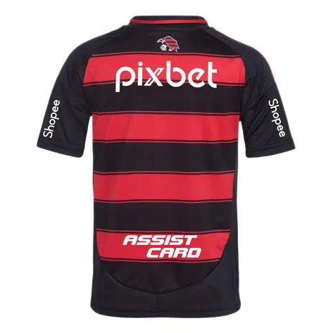 Camiseta Flamengo Primera Equipación 25/26 - Negra e Roja