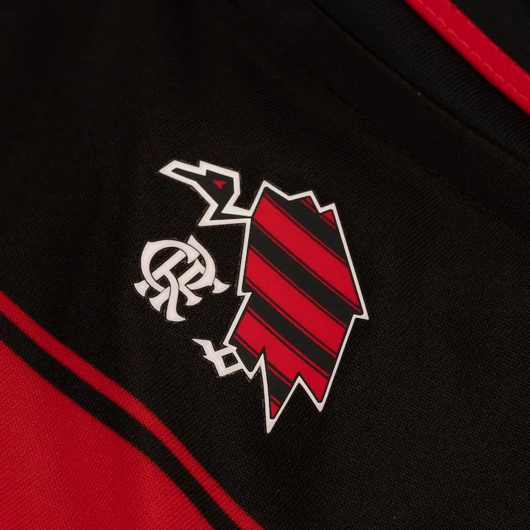 Camiseta Flamengo Mujer Primera Equipación 25/26 - Negra e Roja
