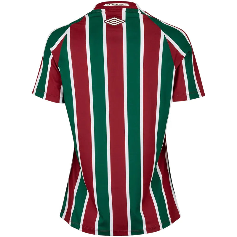 Camiseta Fluminense Mujer Primera Equipación 25/26 - Vinho e Verde