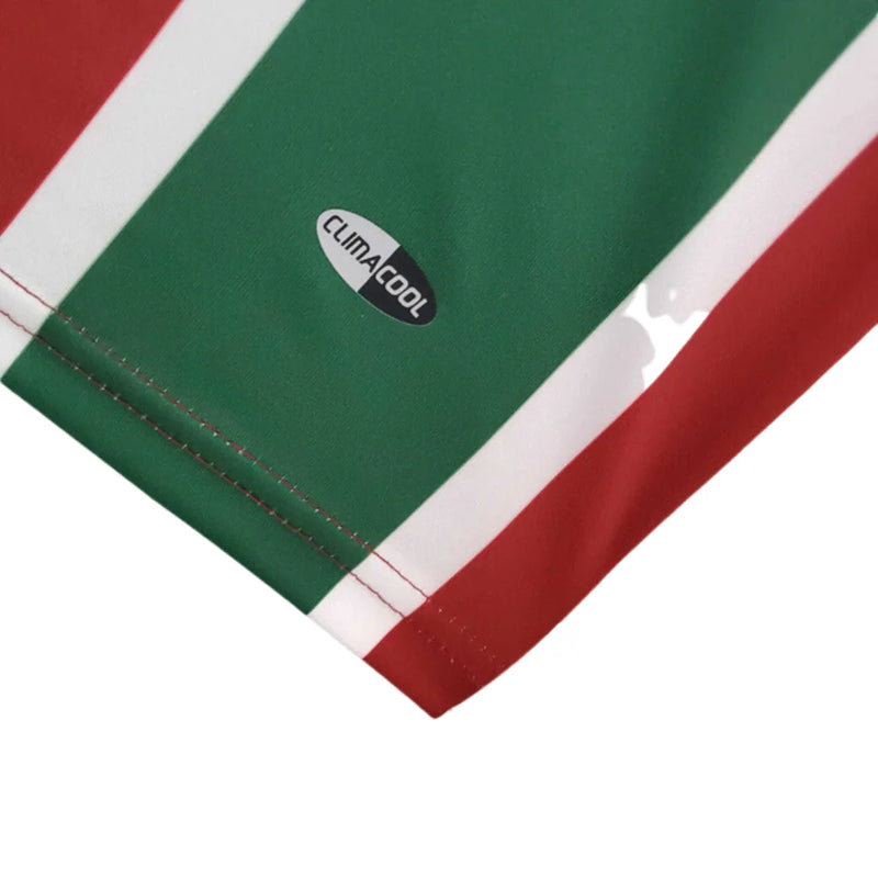 Camiseta Fluminense Primera Equipación 08/09 Retro - Vinho e Verde