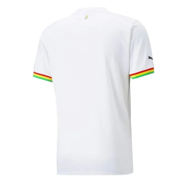 Camiseta Ghana Primera Equipación 2022 - Blanca