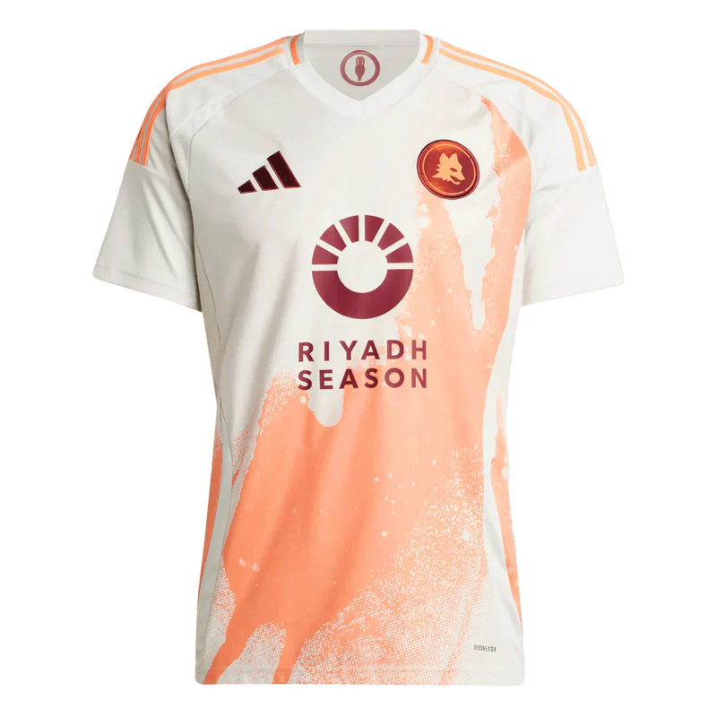 Camiseta Roma Segunda Equipación 24/25 - Blanca