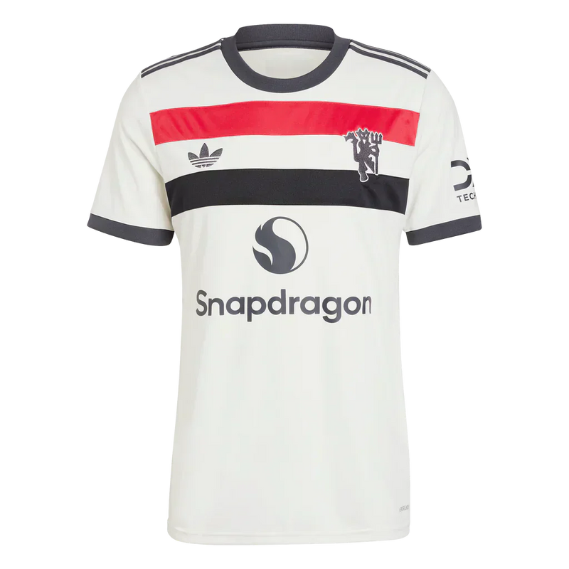 Camiseta Manchester United Tercera Equipación 24/25 - Blanca