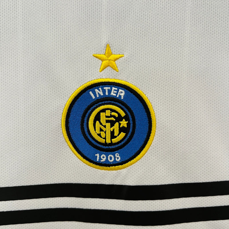 Camiseta Inter Milán Segunda Equipación 04/05 Retro - Blanca