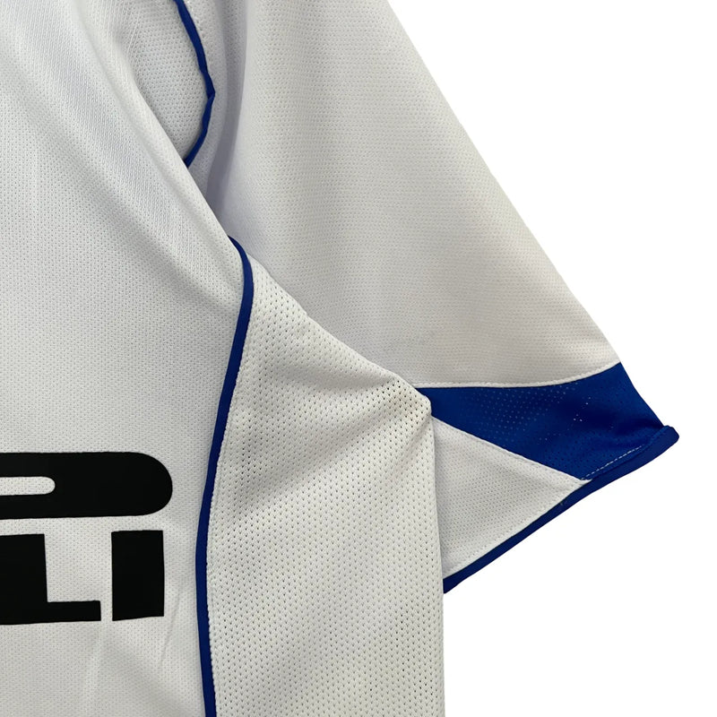 Camiseta Inter Milán Segunda Equipación 04/05 Retro - Blanca