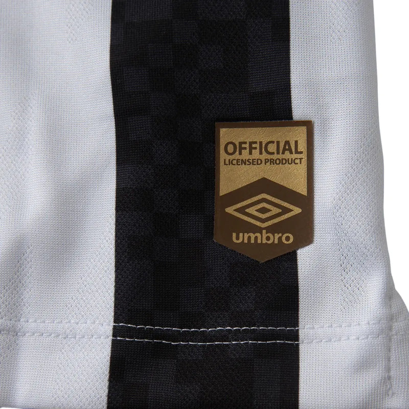 Camiseta Santos Segunda Equipación 25/26 Match - Negra e Blanca