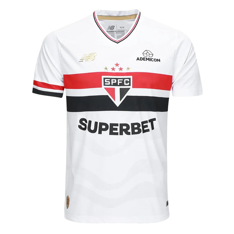 Camiseta São Paulo Primera Equipación 25/26 Match - Blanca