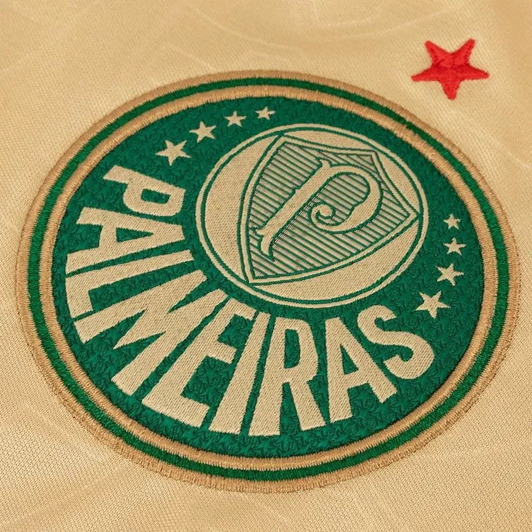 Camiseta Palmeiras Tercera Equipación 24/25 - Dourada