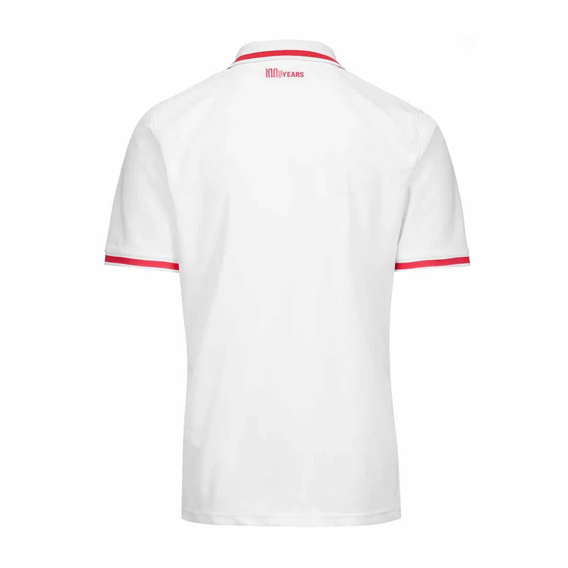 Camiseta Mónaco Primera Equipación 24/25 - Blanca e Roja