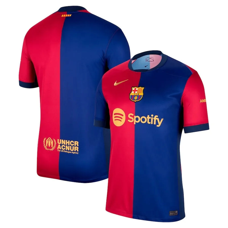 Camiseta Barcelona Primera Equipación 24/25 - Azul e Roja
